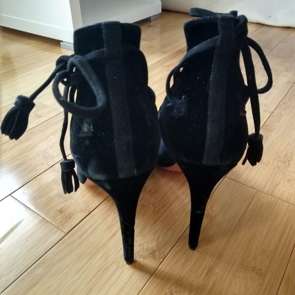 Valentina Carrano Nolita Black Velvet Stilettos - Picture 3 of 6